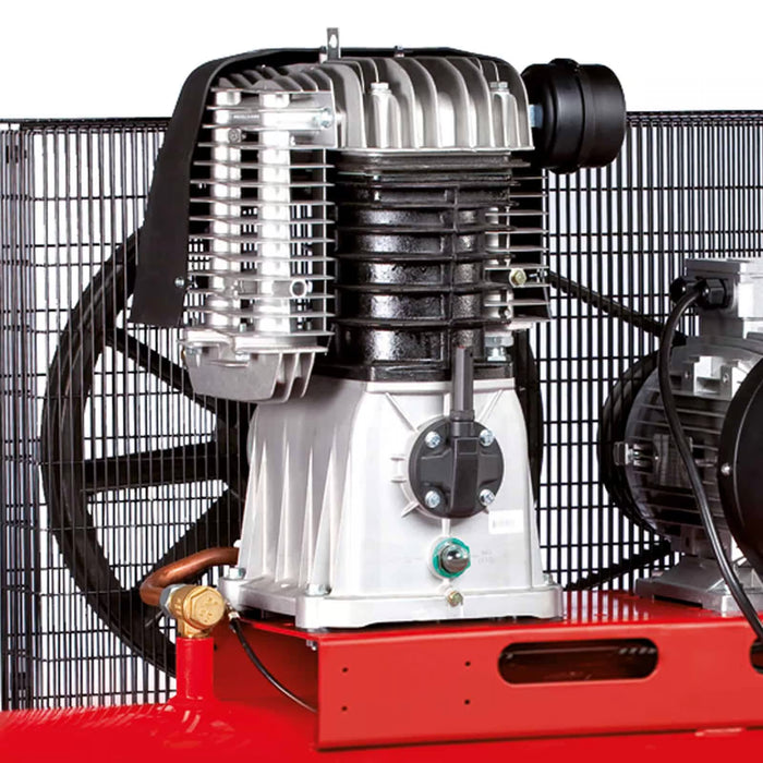 FINI BK119-500F-7,5 Compressore professionale a cinghia bistadio, ideale per utilizzi gravosi e continui.