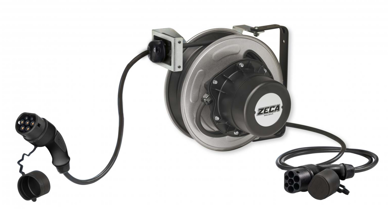 EV6321 AVVOLGICAVO PER LA RICARICA DEI VEICOLI ELETTRICI SERIE EV6 8M MONOFASE 32A ( 7,4Kw )