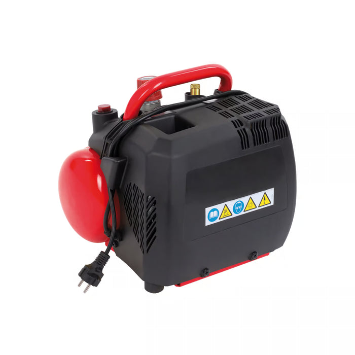 FINI ENERGY 6 Compressore coassiale oilless, versatile e semplice da utilizzare e trasportare.