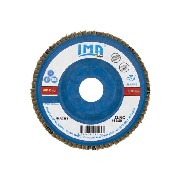 Dischi lamellari con supporto in nylon Zirconio ZLNC IMACH3 115 [115×22,23]