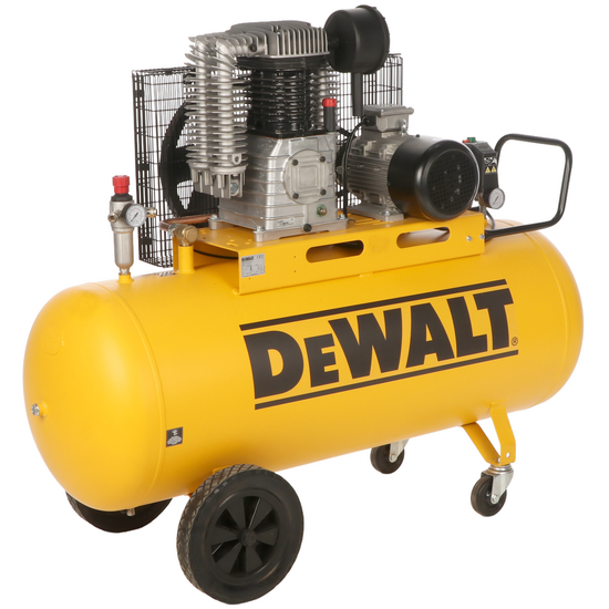 DeWalt DXCMB55T271HCE - Compressore aria elettrico trifase a cinghia - Motore 5,5 HP – 270 lt