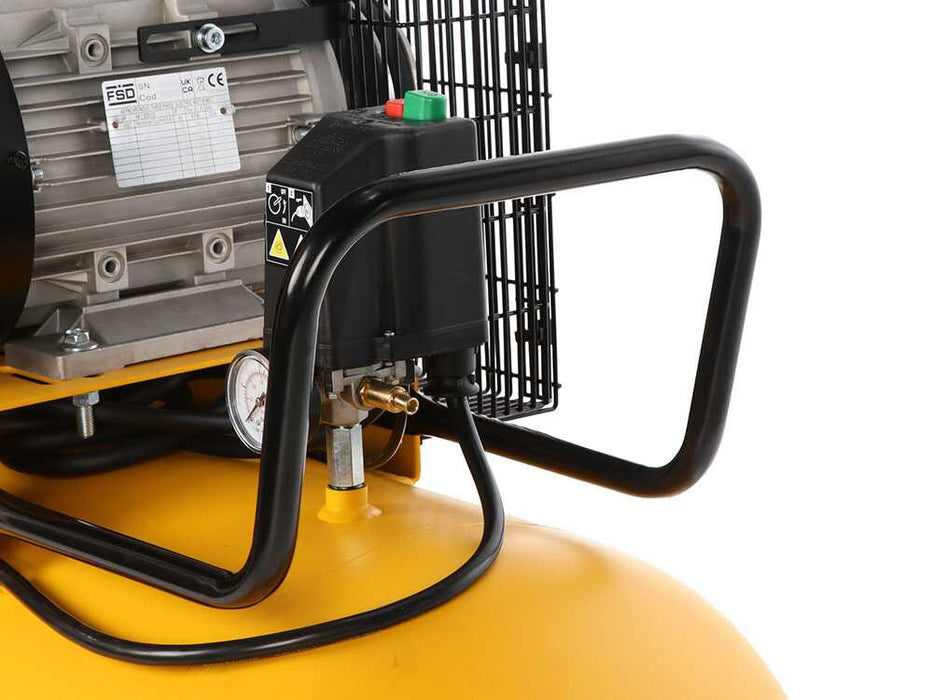 DeWalt DXCMB55T271HCE - Compressore aria elettrico trifase a cinghia - Motore 5,5 HP – 270 lt