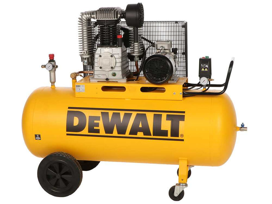 DeWalt DXCMB55T271HCE - Compressore aria elettrico trifase a cinghia - Motore 5,5 HP – 270 lt